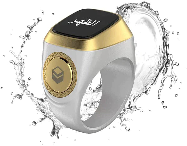 BAGUE ZIKR RING PRO + Coque à charge offert - ZIKR ET TASBIH (Stock très limité - juste quelques pièces)