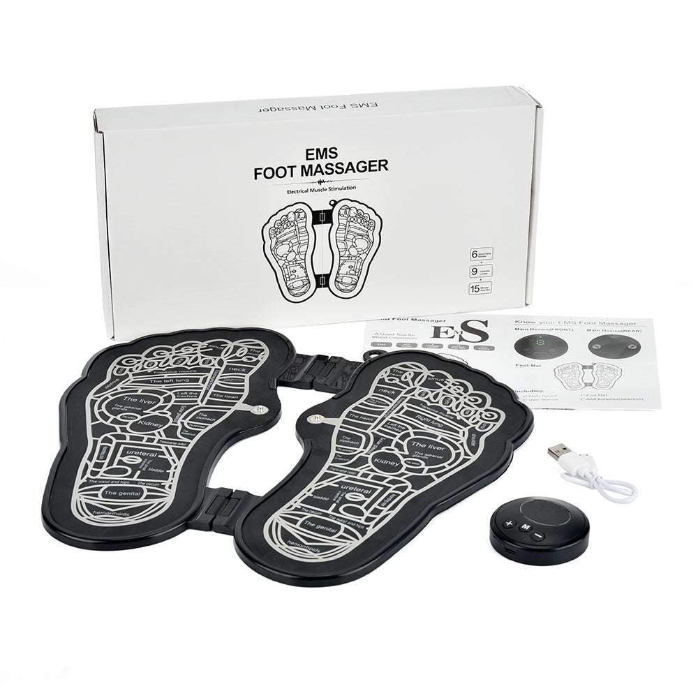 Tapis de massage des pieds - Thérapie par impulsions, détend, réduit les douleurs et la fatigue. (EN PROMOTION - Stock très limité)